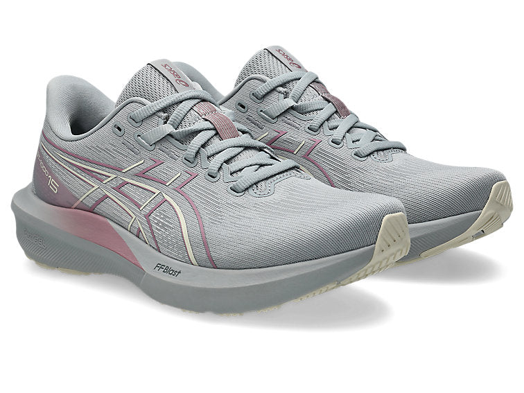 ASICS GT-1000 15 (D) Women's - Piedmont Grey/Taro Purple