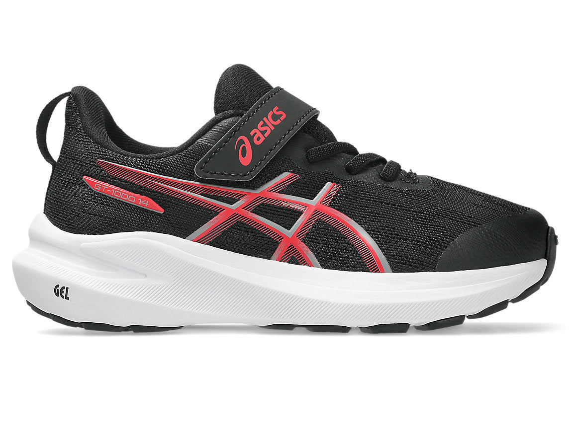 ASICS GT-1000 14 PS - Black/Speed Red