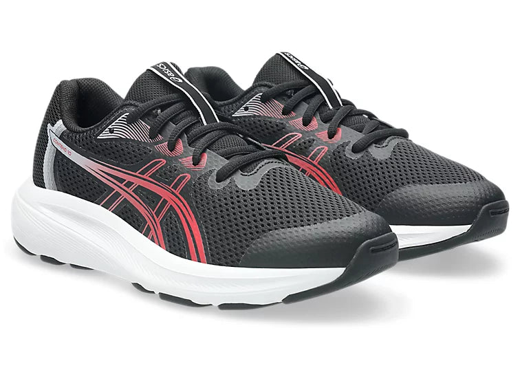 ASICS Contend 10 GS Kids - Black/Speed Red