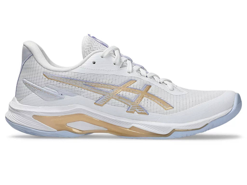 ASICS Netburner Ballistic FF 4 - White / Champagne