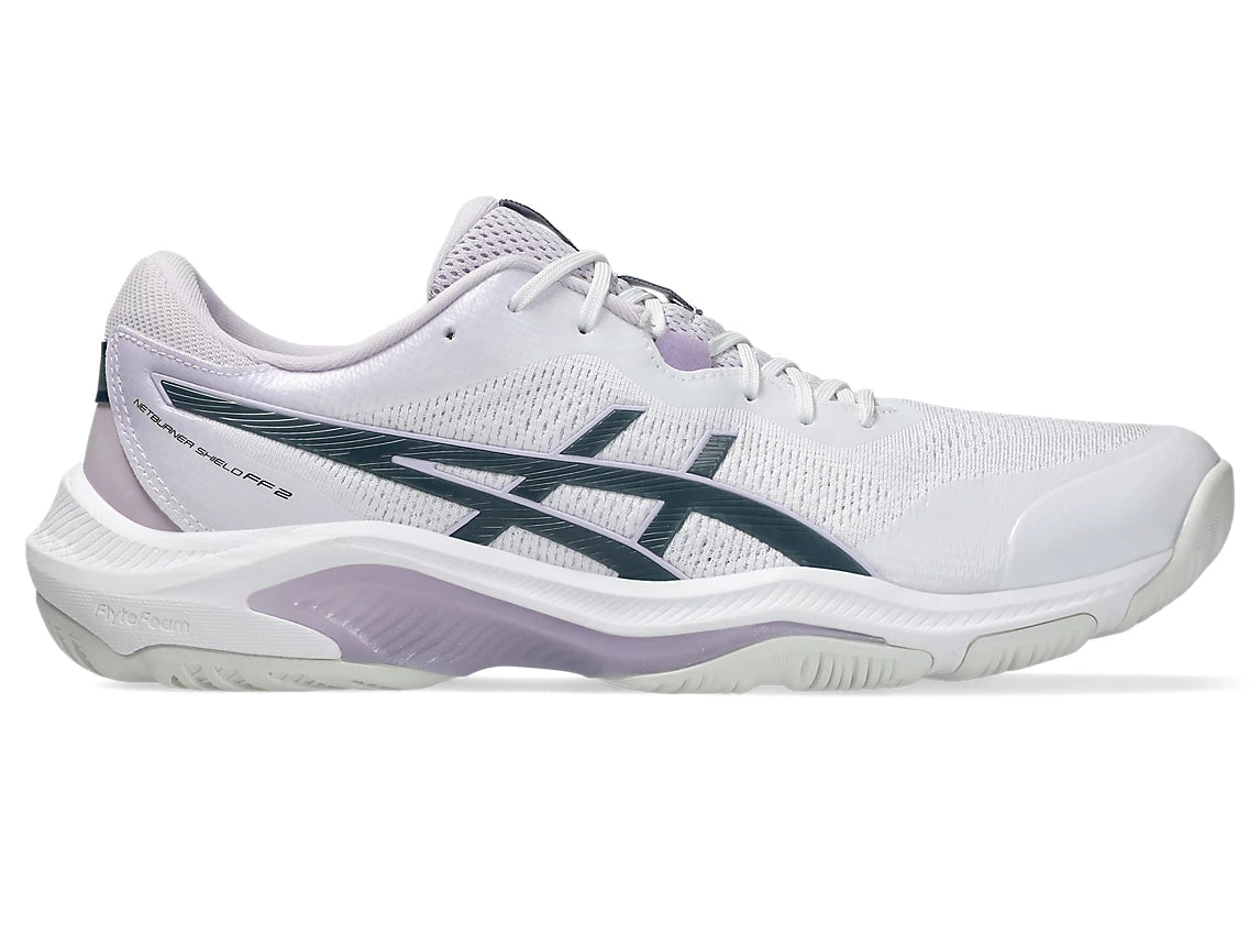 ASICS Netburner Shield 2 -White/Raw Indigo