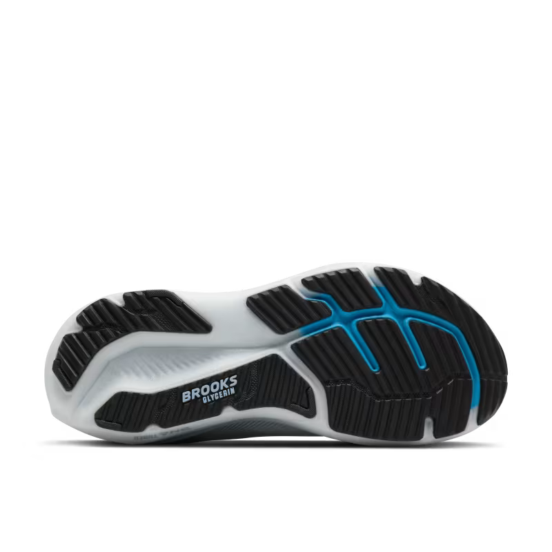 Brooks Glycerin 23 Men`s - WHITE/RAIN/BALTIC SEA