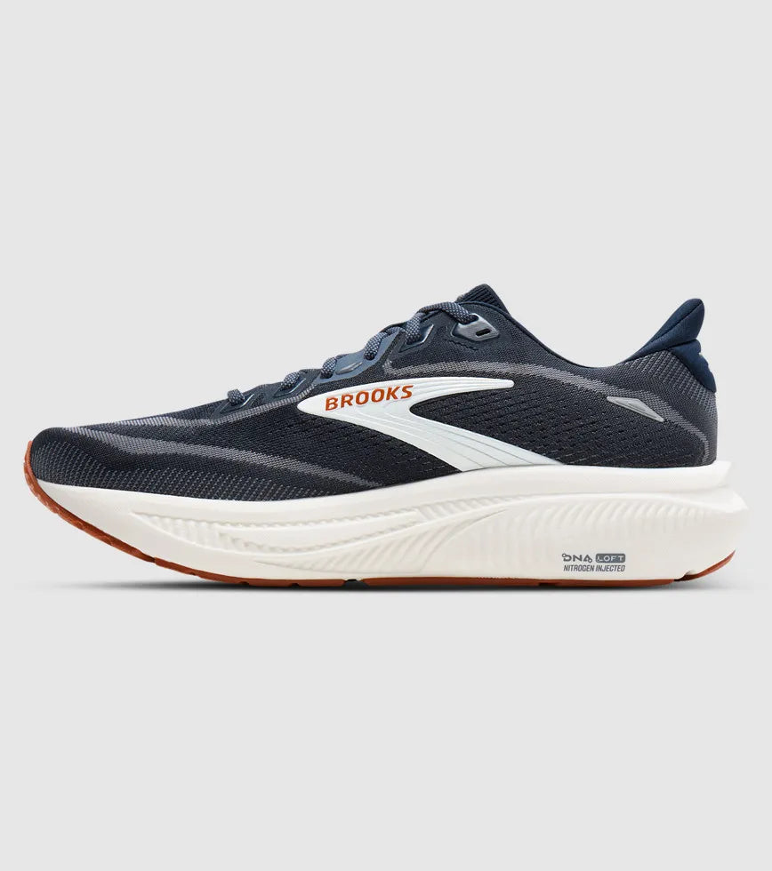 Brooks Ghost 18 Men's - NAVY BLAZER/RED EARTH