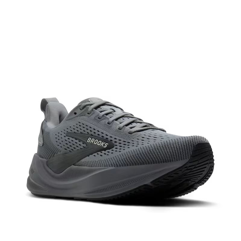 Brooks Ghost Max 4 Men's- GREY/GREY/EBONY