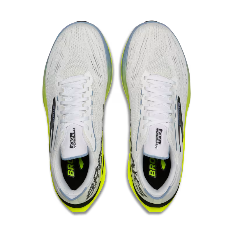Brooks Hyperion Max 4 Men`s - WHITE/BLUE/NIGHTLIFE
