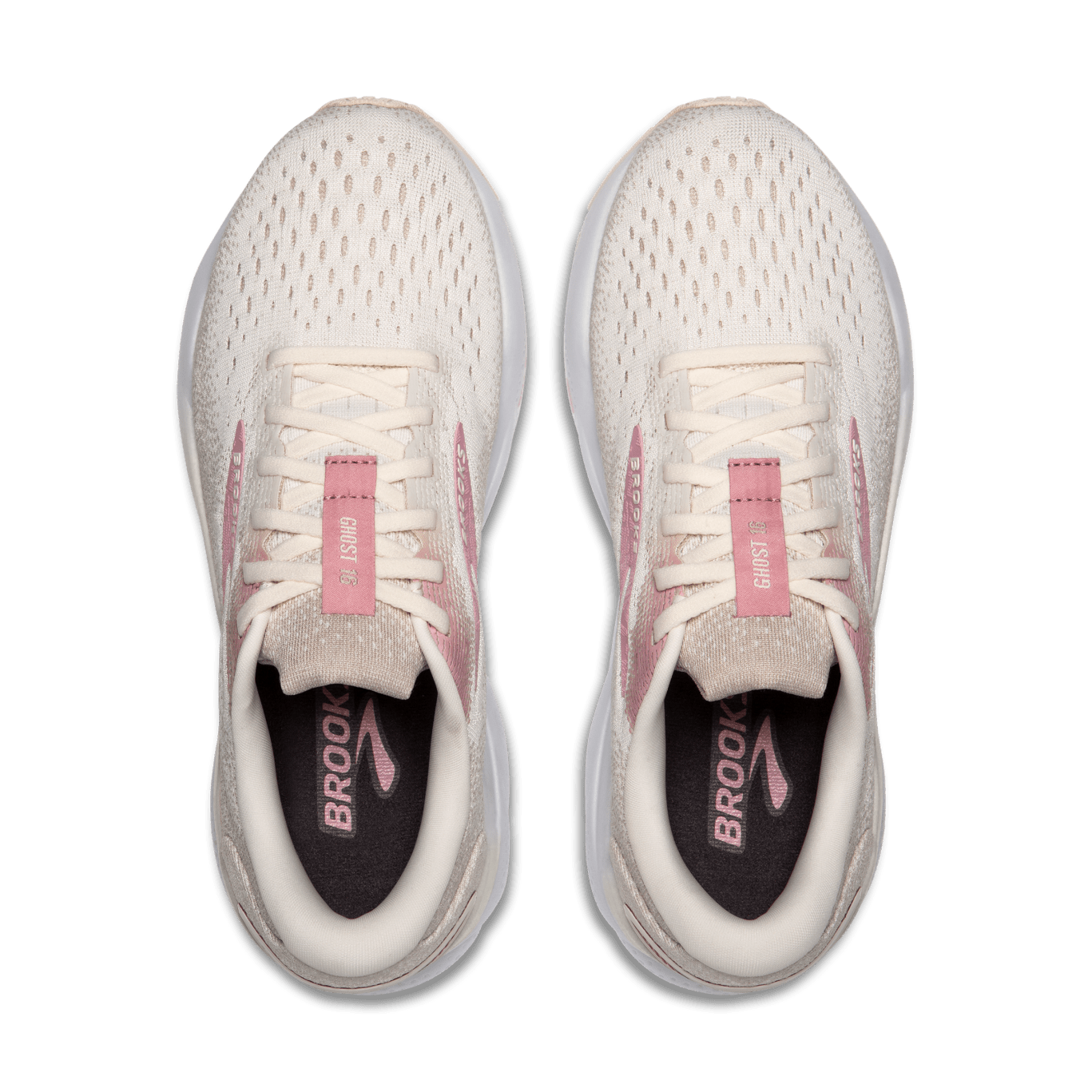 Brooks Ghost 16 Women's - Coconut / Zephyr / White