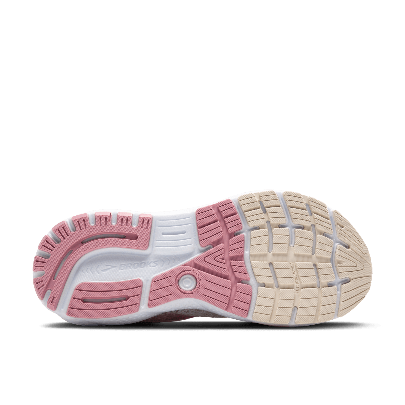 Brooks Ghost 16 Women's - Coconut / Zephyr / White
