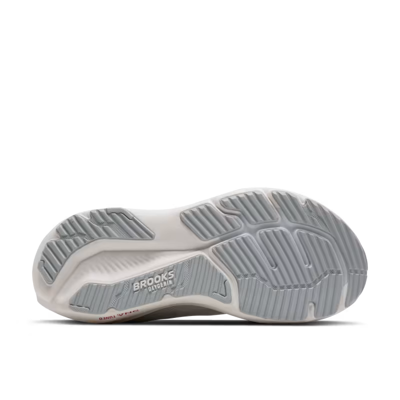 Brooks Glycerin 23 Women's - WHITE/HARBOR MIST/METAL