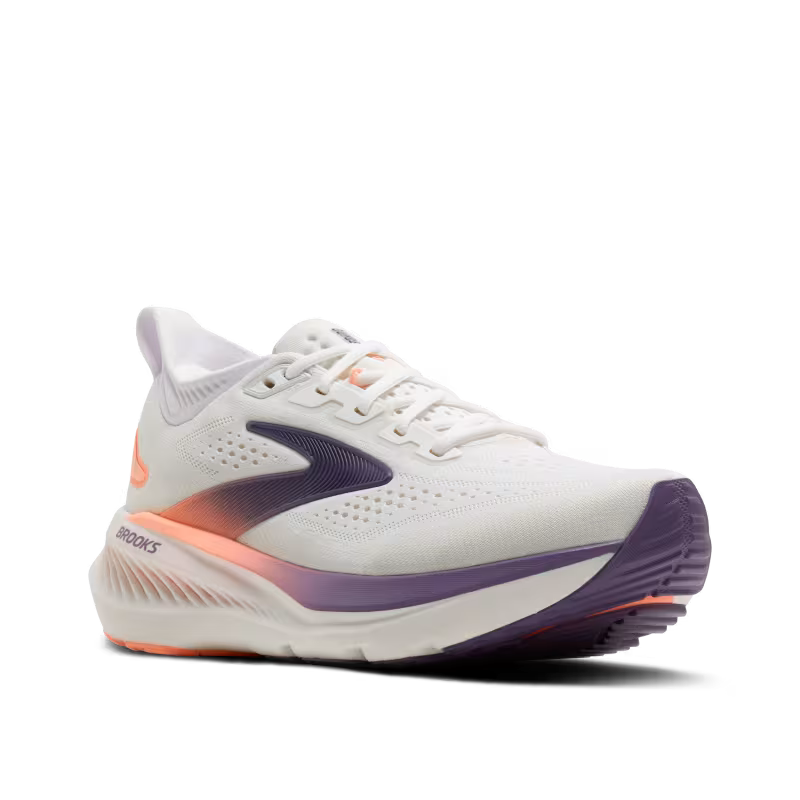 Brooks Glycerin 23 Women's - WHITE/MULLED GRAPE/CLEA