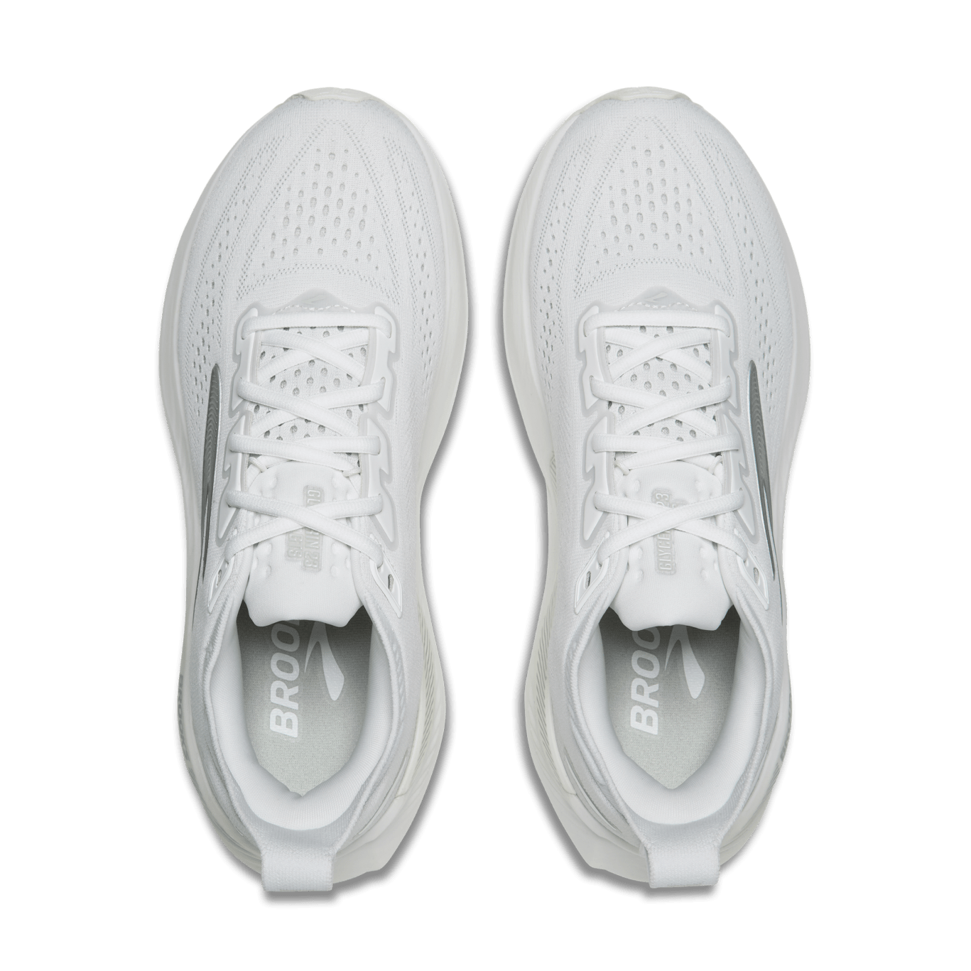 Brooks Glycerin GTS 23 Women`s - WHITE/OYSTER/SILVER