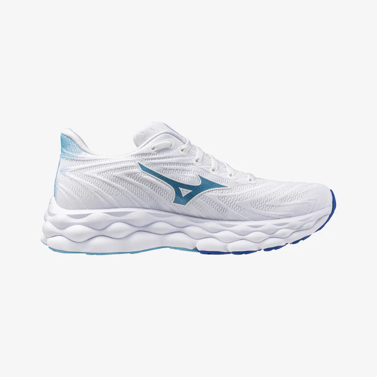 Mizuno Wave Sky 8 Womens - White Laser Blue