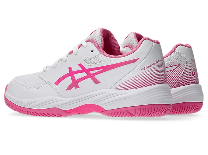 ASICS Gel-Netburner Ballistic 3 GS - White / Hot Pink