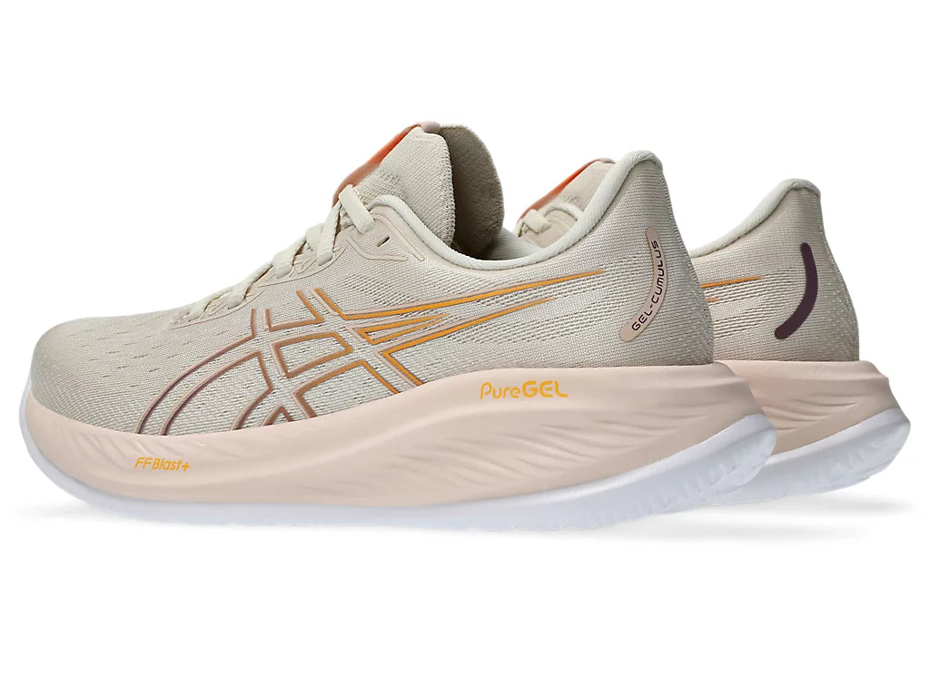 ASICS Gel-Cumulus 26 Womens - Oatmeal / Dusty Mauve