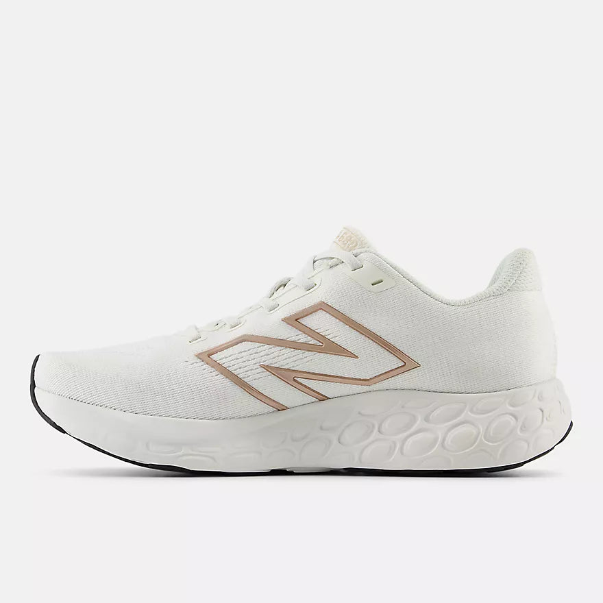New Balance 680 v8 Womens - White / Gold Metallic