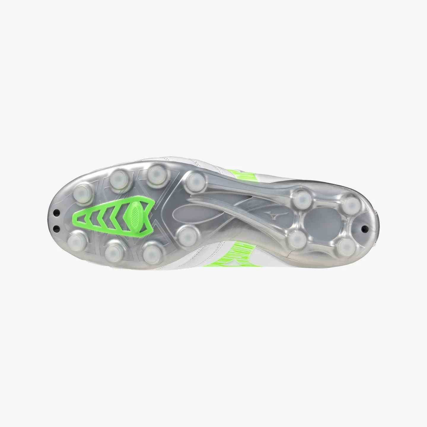 Mizuno Morelia Neo IV Pro FG - White / Green Gecko