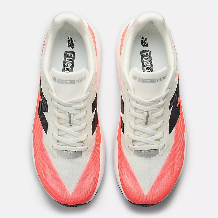 New Balance FuelCell Rebel v5 Men's - Urgent Red / White / Sea Salt