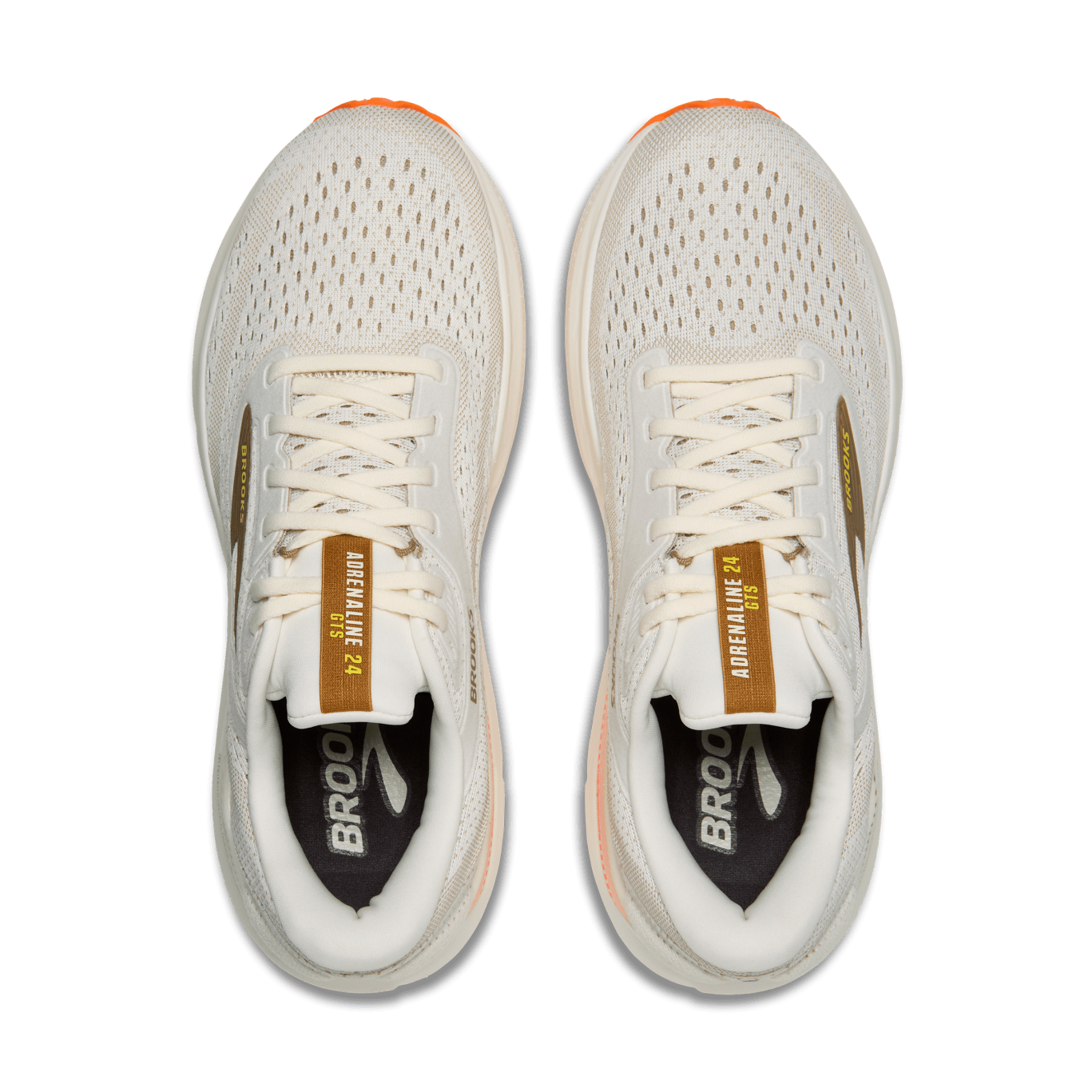 Brooks Adrenaline GTS 24 Men's - Coconut / Portabella / Org