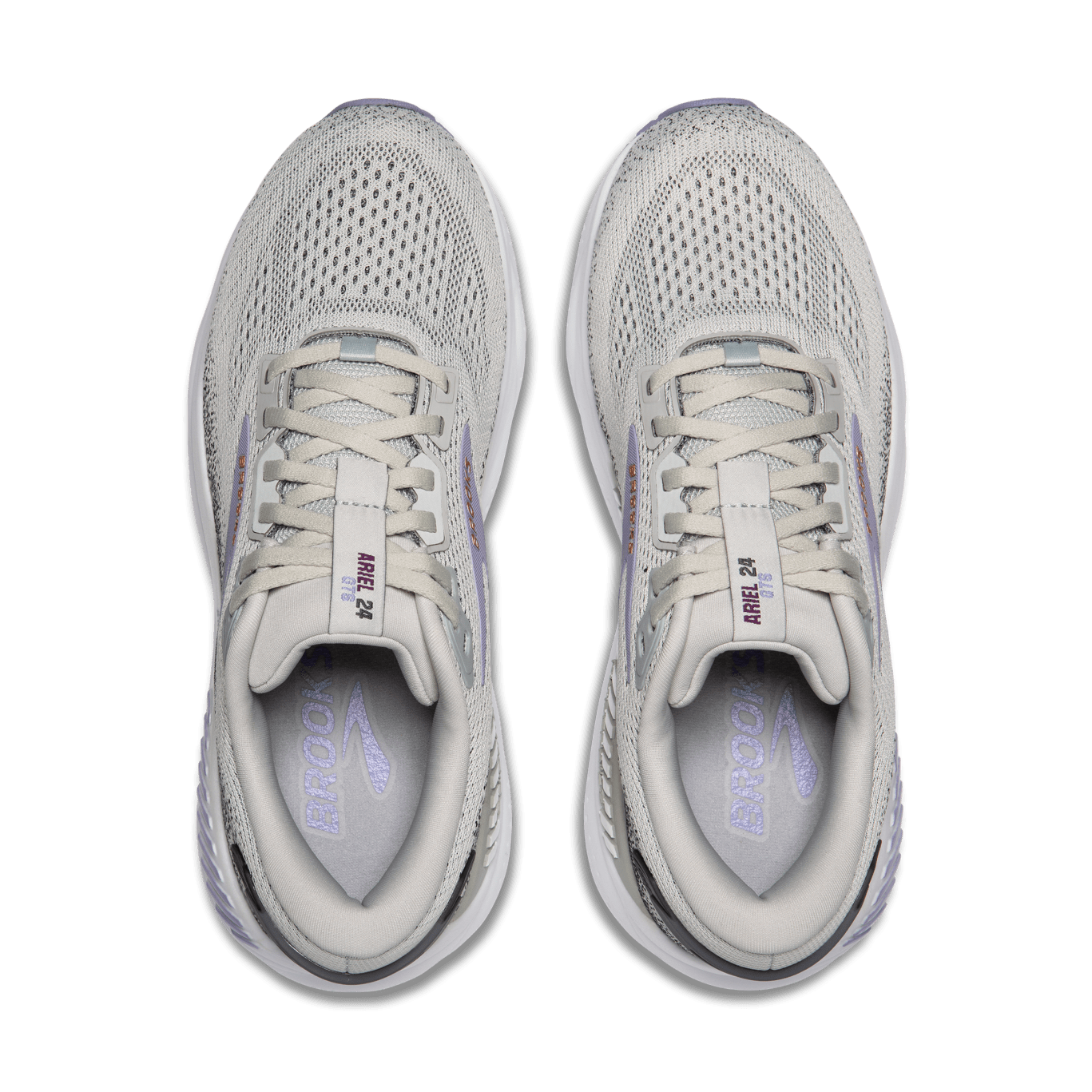 Brooks Ariel GTS 24 Womens - Mercury / Ebony / Sweet Lavender