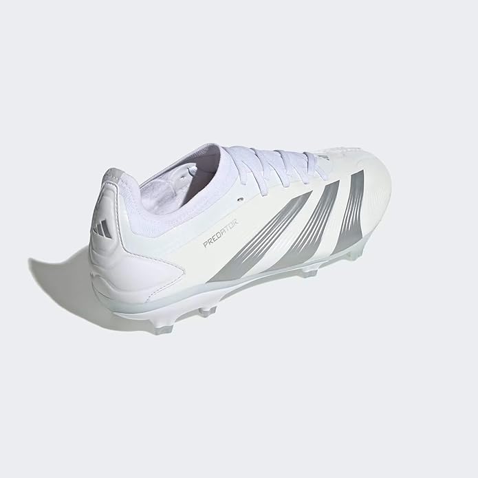 Adidas Predator Pro Football Boots - Cloud White / Silver Metallic / Cloud White