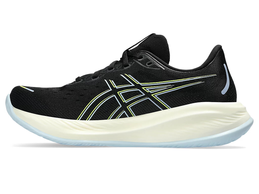 ASICS Gel-Cumulus 26 (2E) Mens - Black / Safety Yellow