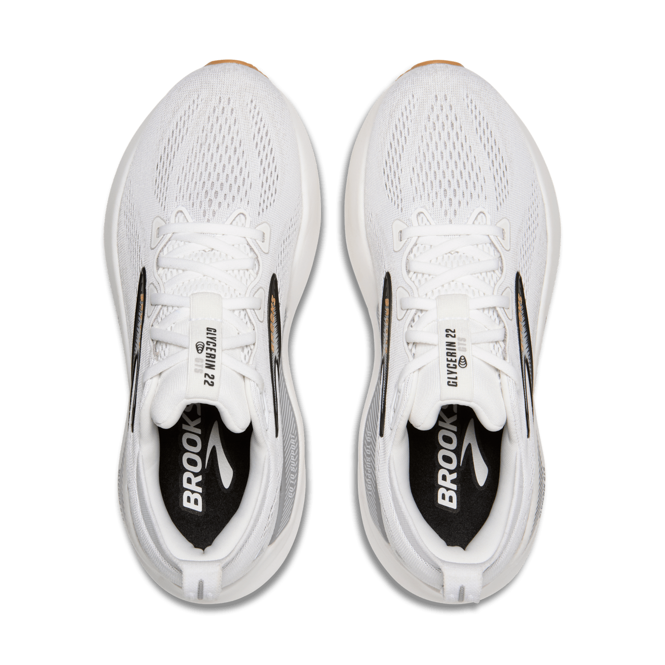 Brooks Glycerin GTS 22 Womens - White / Grey / Black