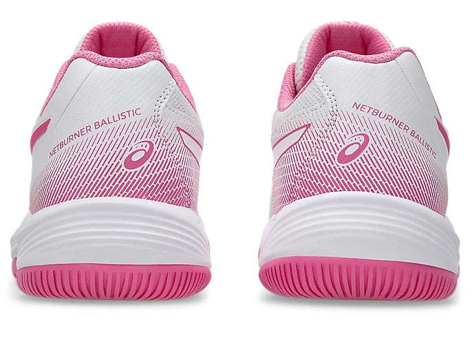 ASICS Gel-Netburner Ballistic 3 GS - White / Hot Pink