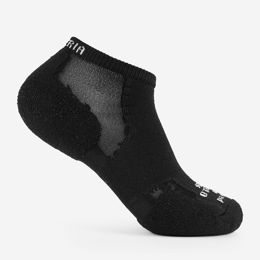 Thorlo Experia TECHFIT Light Cushion Low-Cut Socks - Black
