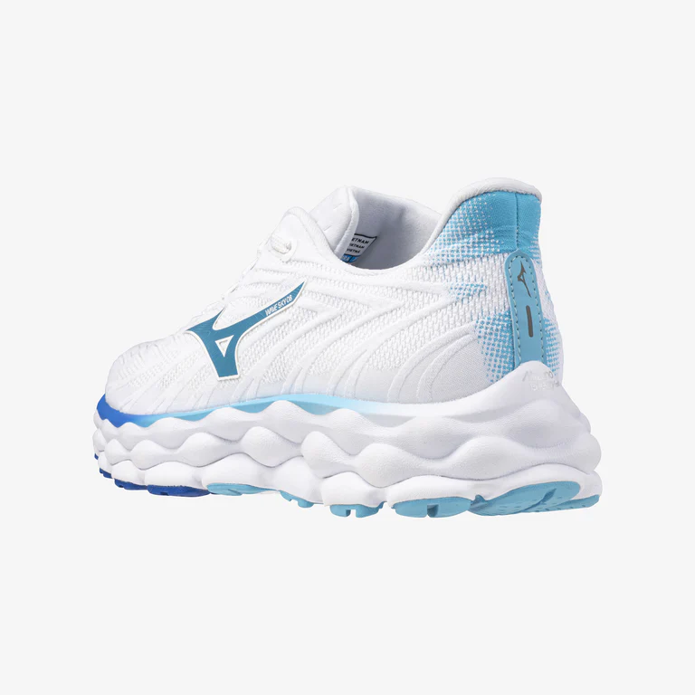 Mizuno Wave Sky 8 Womens - White Laser Blue