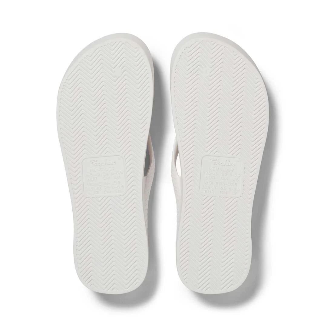 Archies Thongs - White