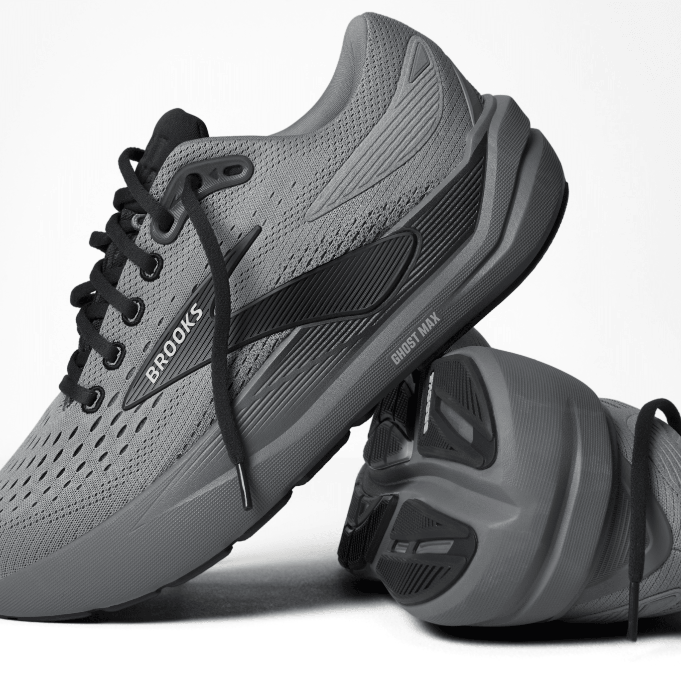 Brooks Ghost Max 3 Men's - Primer Grey / Ebony