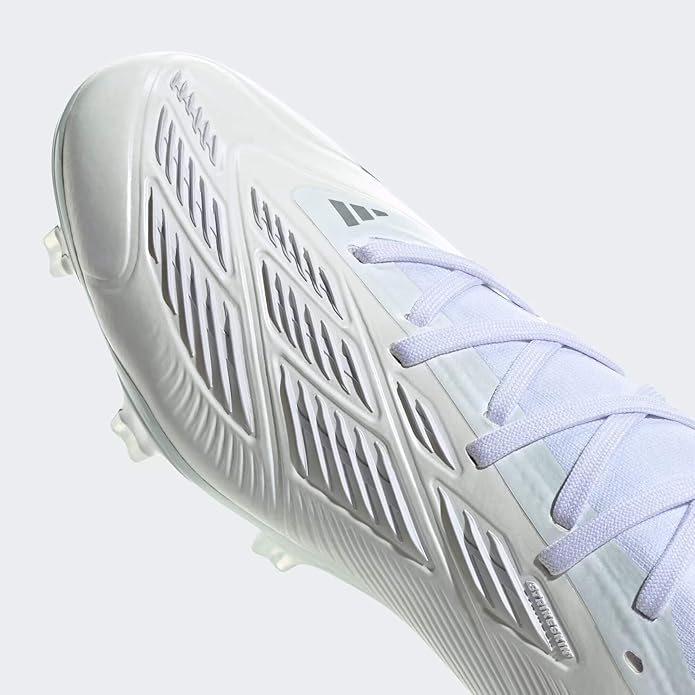 Adidas Predator Pro Football Boots - Cloud White / Silver Metallic / Cloud White