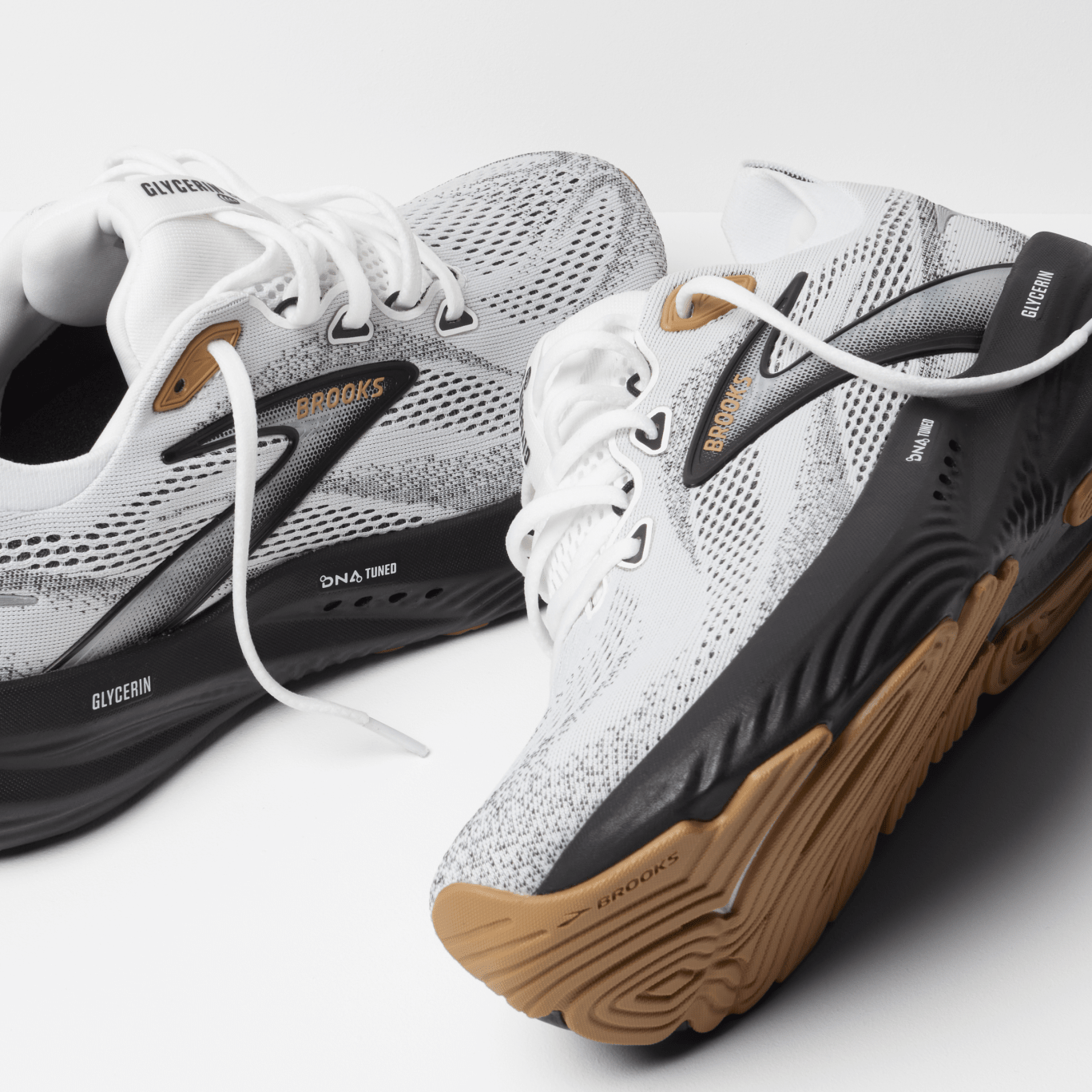 Brooks Glycerin 22 Men's - White / Grey / Black