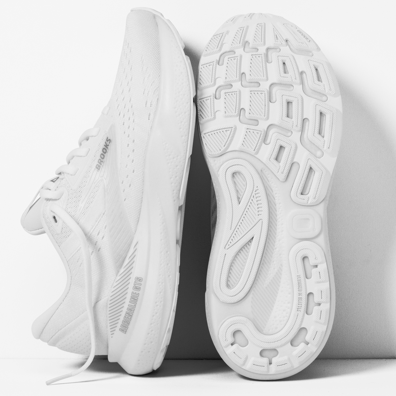 Brooks Adrenaline GTS 24 Women's - White / Oyster / Alloy