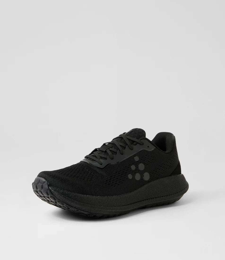 CRAFT Pacer Men's Black Mesh Sneakers
