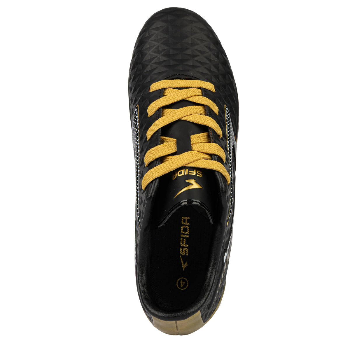 SFIDA Rizz Junior Football Boots - Black/Gold