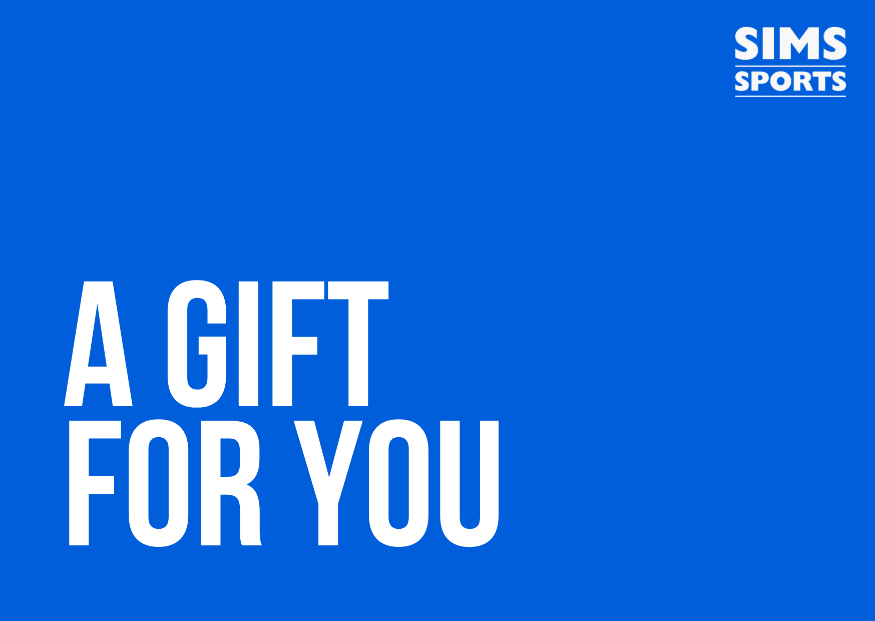 Sims Sports Gift Card