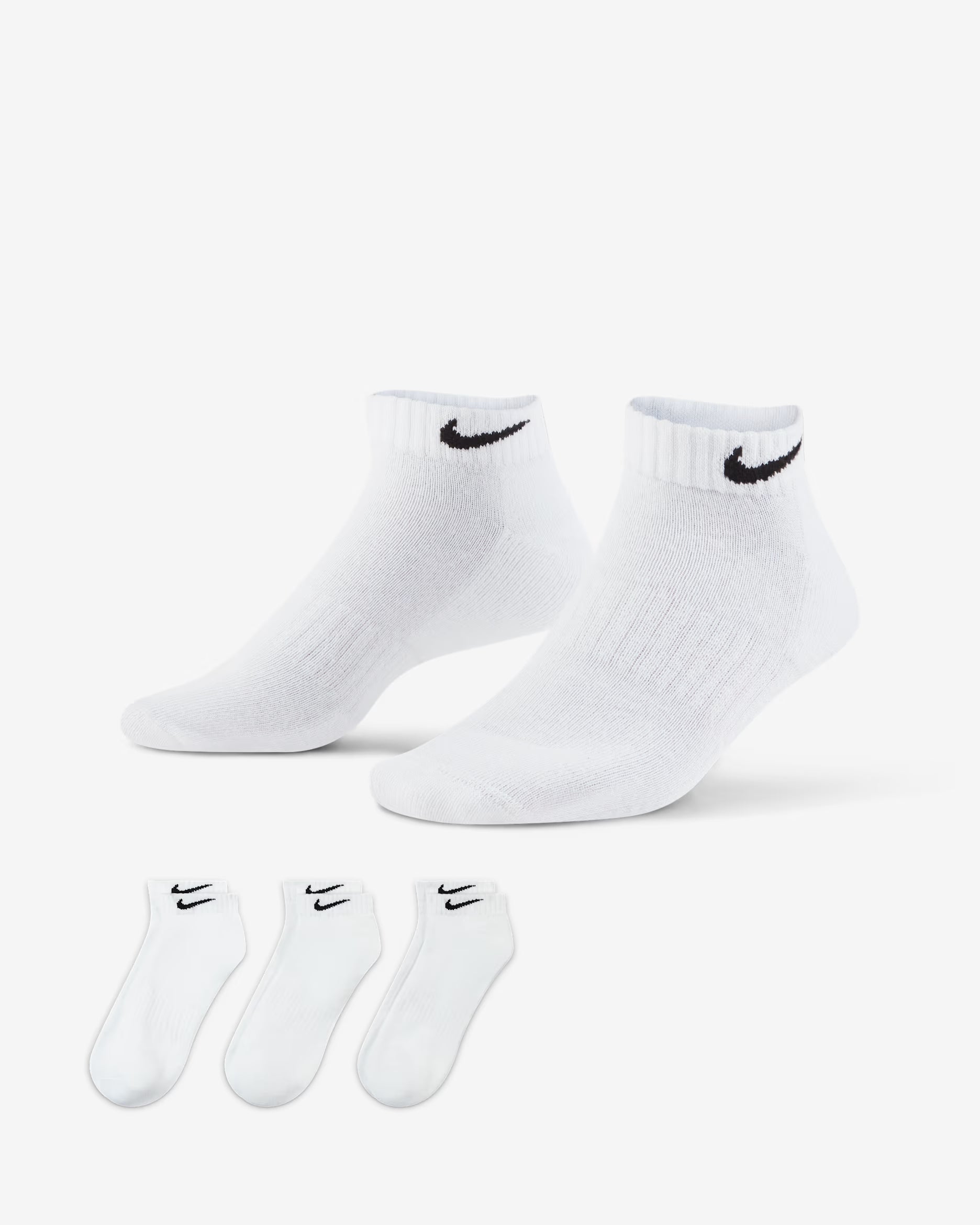 Nike 3-pack socks - White low
