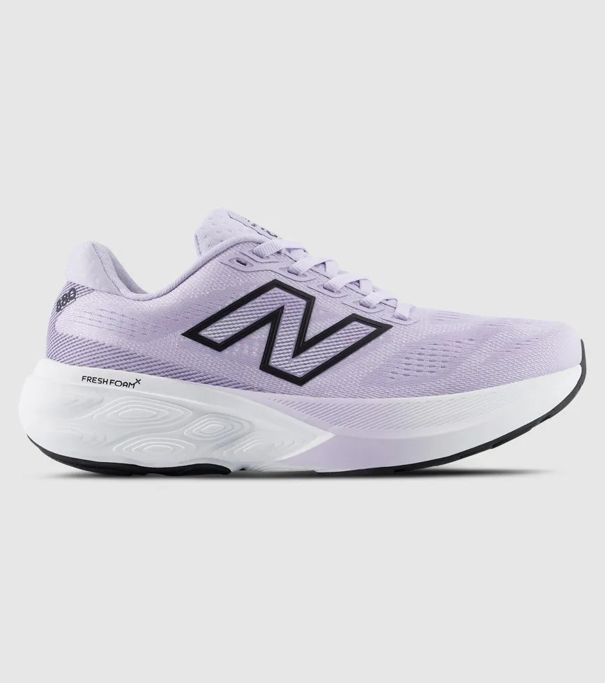 NEW BALANCE FRESH FOAM X 880 V15 (D WIDE) WOMENS - SMOKED VIOLET BLACK