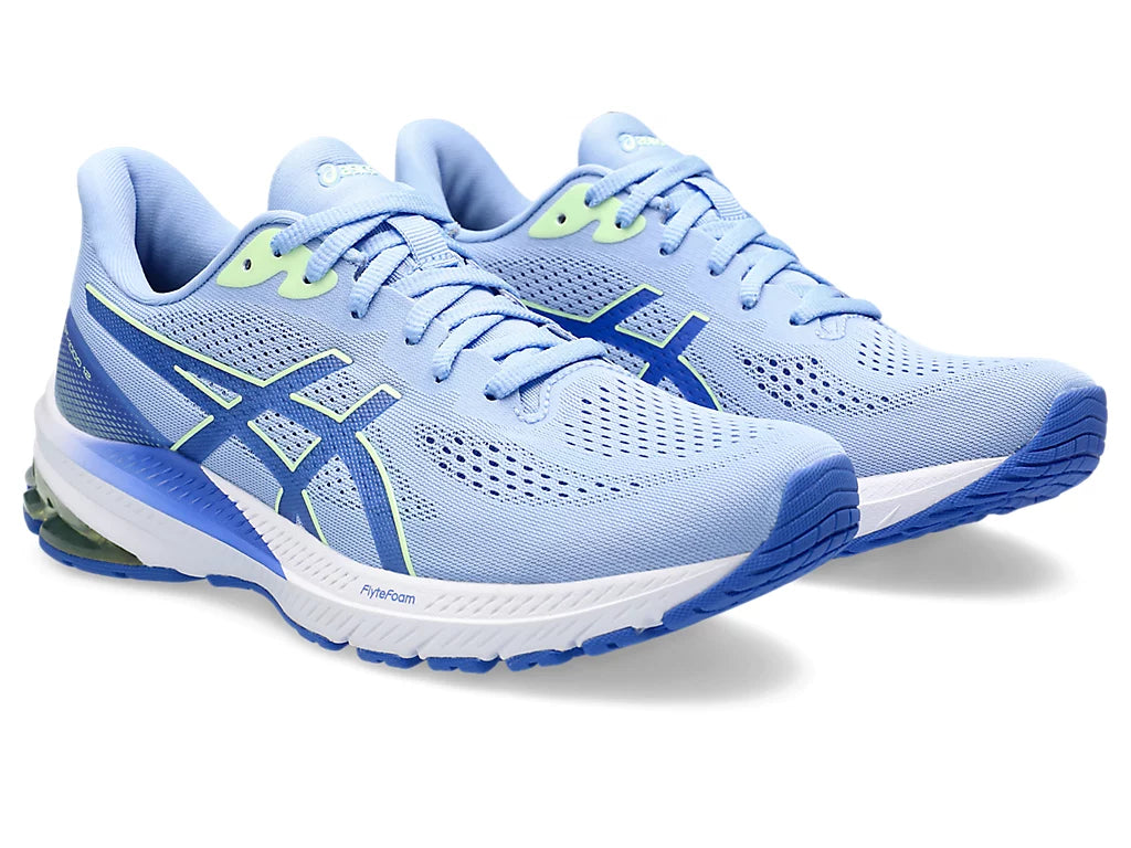 ASICS GT-1000 12 Women's - Light Sapphire/Illuminate Yellow