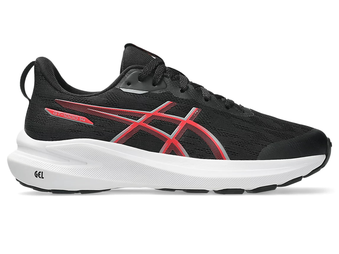 ASICS GT-1000 14 GS - Black/Speed Red