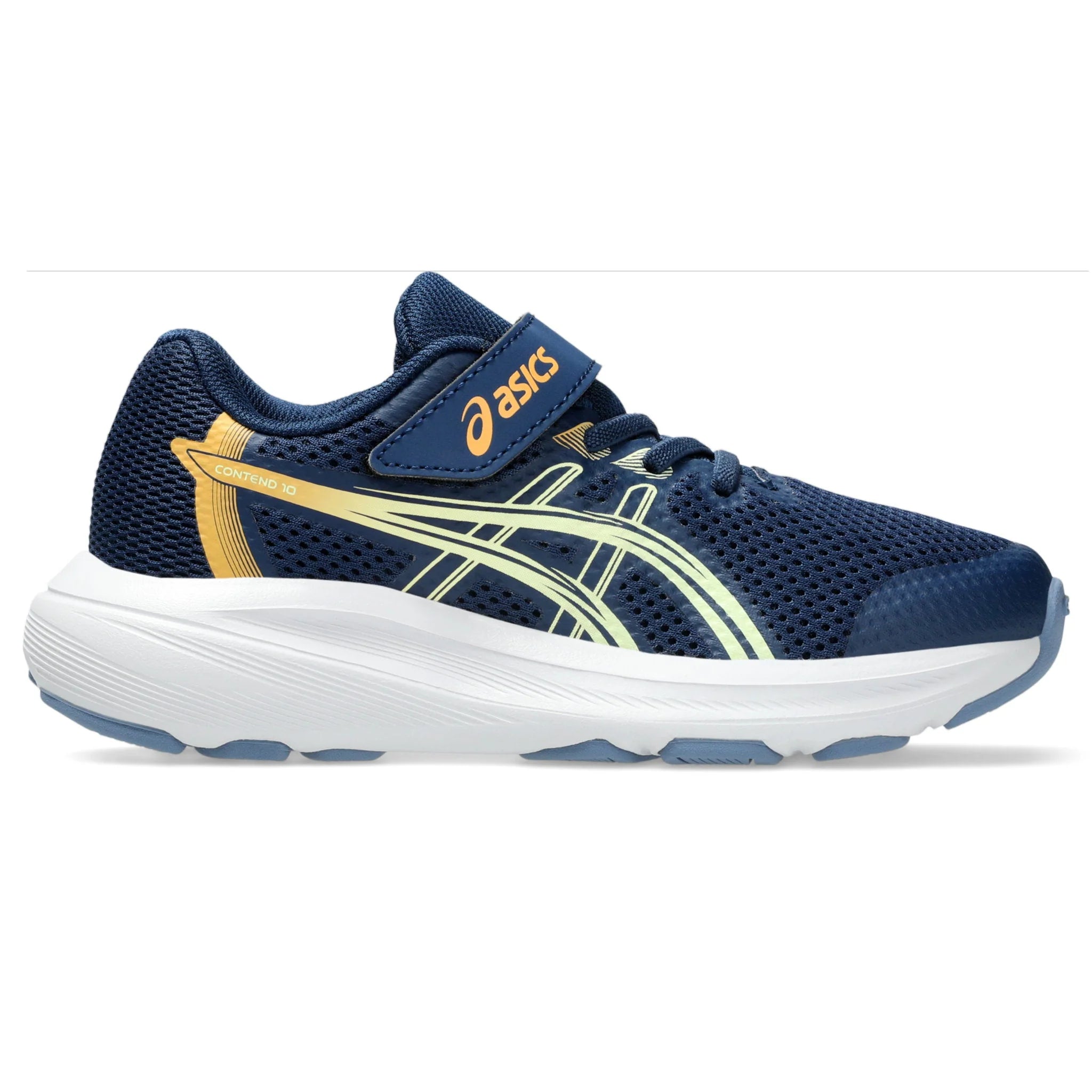 ASICS Contend 10 PS - Independence Blue/Orange Glow