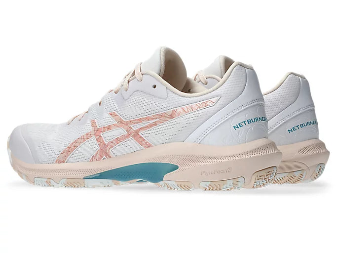 ASICS Netburner Shield FF - White / Pearl Pink