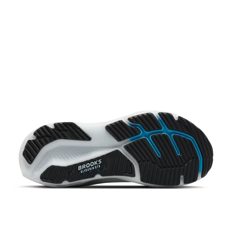 Brooks Glycerin 23 GTS Men's - WHITE/RAIN/BALTIC SEA
