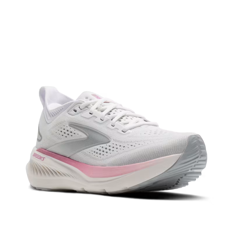 Brooks Glycerin 23 Women's - WHITE/HARBOR MIST/METAL