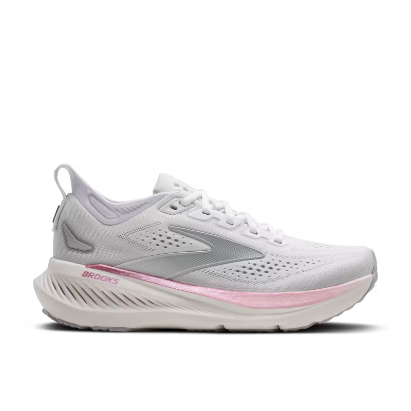 Brooks Glycerin 23 Women's - WHITE/HARBOR MIST/METAL