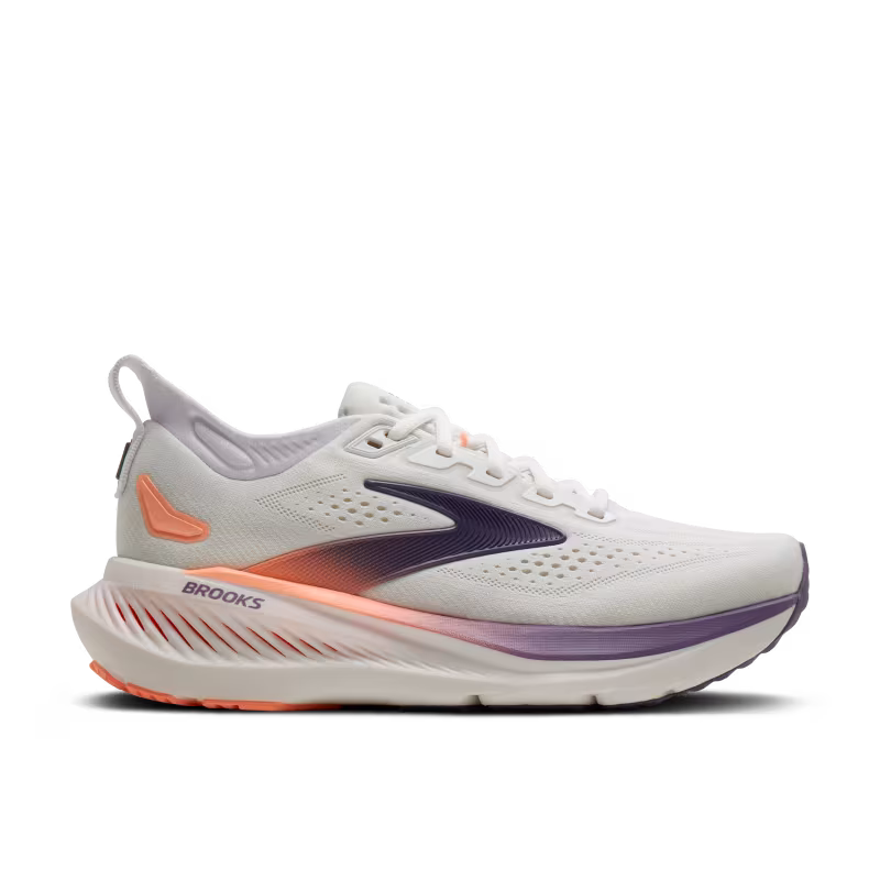 Brooks Glycerin 23 Women's - WHITE/MULLED GRAPE/CLEA