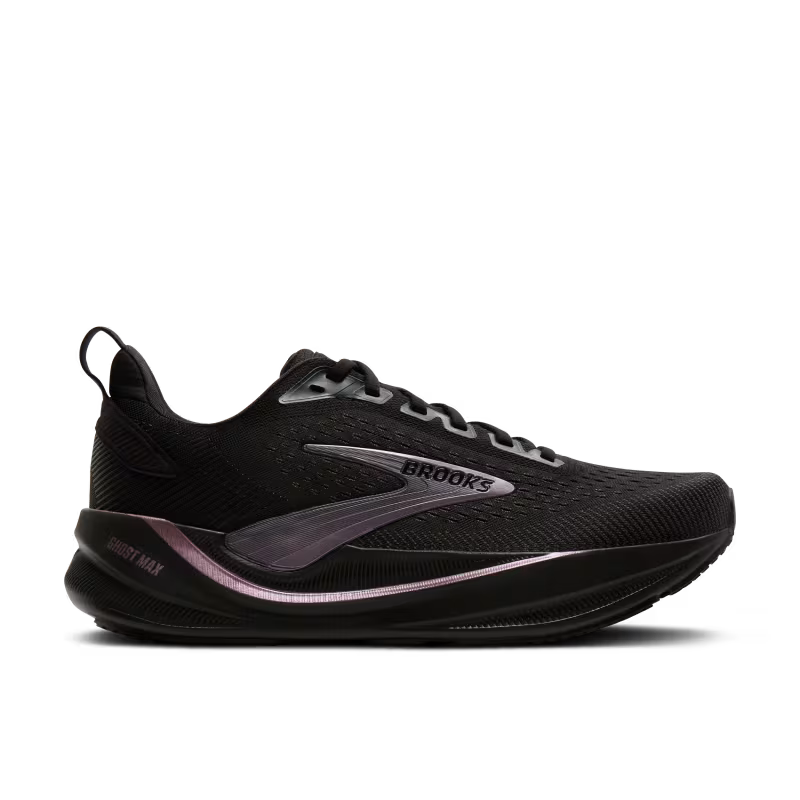 Brooks Ghost Max 4 Women's - BLACK/BLACK/ROSE GOLD