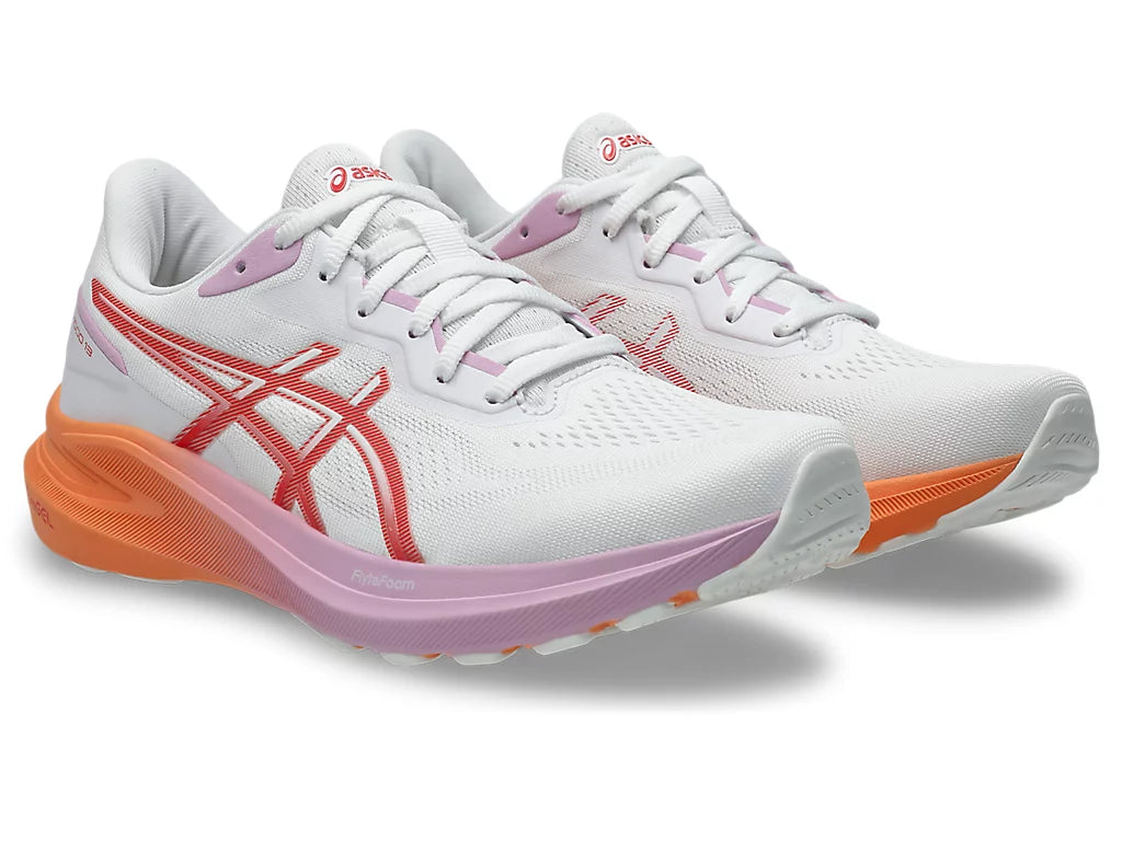 ASICS GT-1000 13 Women's - White / Coral Reef