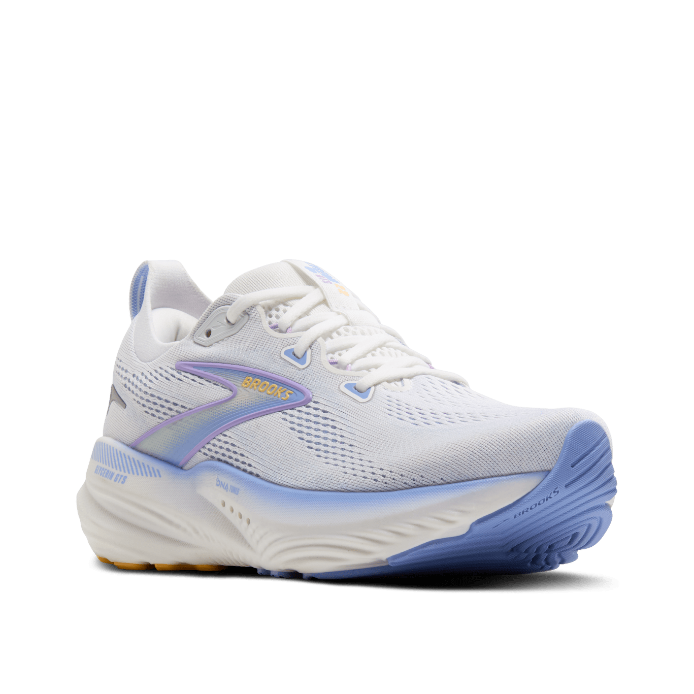 Brooks Glycerin GTS 22 Women's - White / Blue Heron / Apricot