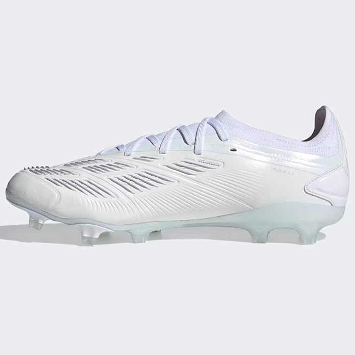 Adidas Predator Pro Football Boots - Cloud White / Silver Metallic / Cloud White